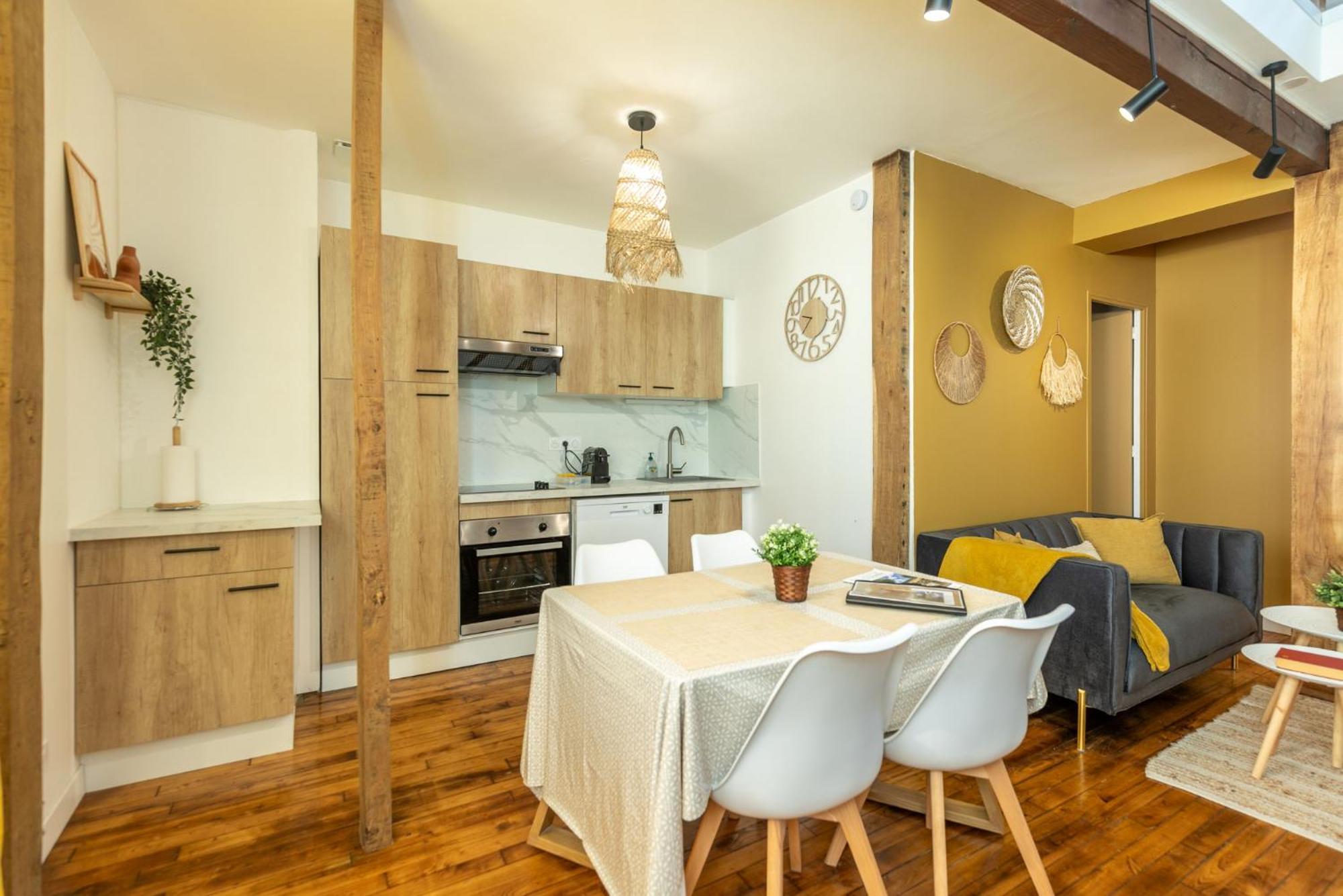 Le Boho - Charmant T3 Avec Climatisation Et Fibre Bergerac Exterior foto